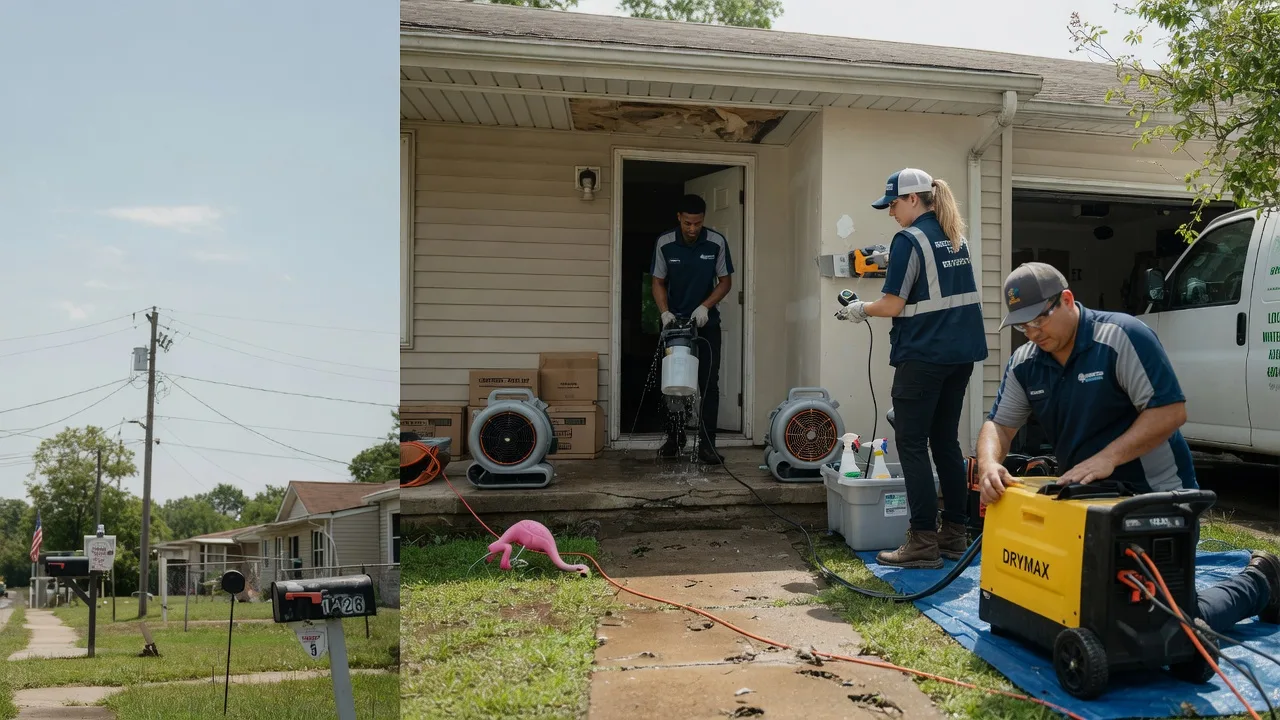 Storm Damage Water Removal in Brilliant, AL near me